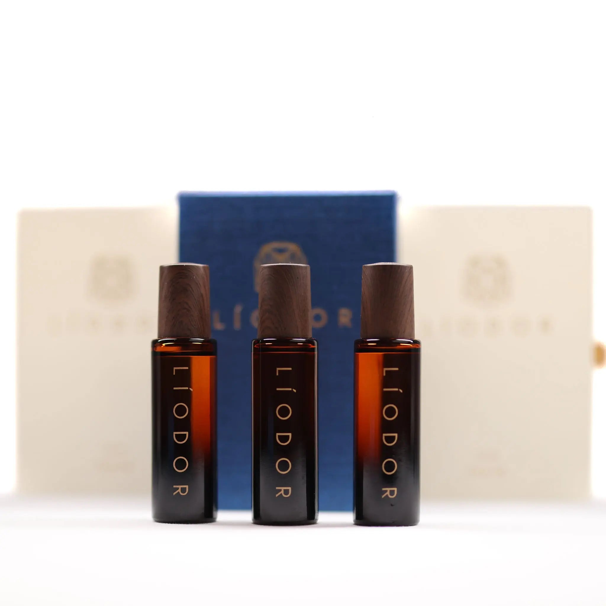 Parfum olie - CHRISTMAS GIFT SET MEDIUM (3 PARFUMS & 3 SAMPLES) - Líodor
